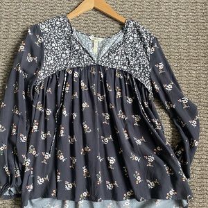 Matilda Jane boho floral shirt size small